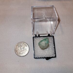 SUPER RARE Blue Aurichalcite with Calcite from New Mexico